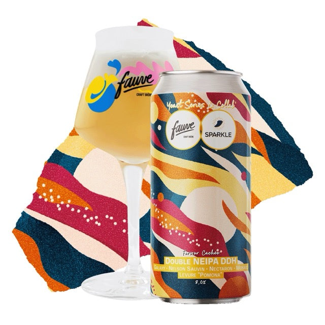 Fauve Ferveur Cachée dobbel NEIPA øl 44 cl tropisk