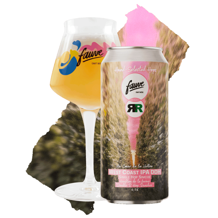Fauve Au Cœur de la Vallée West Coast IPA boks 44 cl