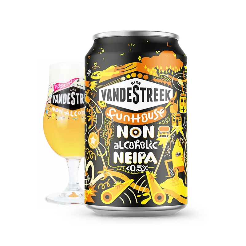 Vanderstreek Fun House alkoholfri NEIPA 33cl boks