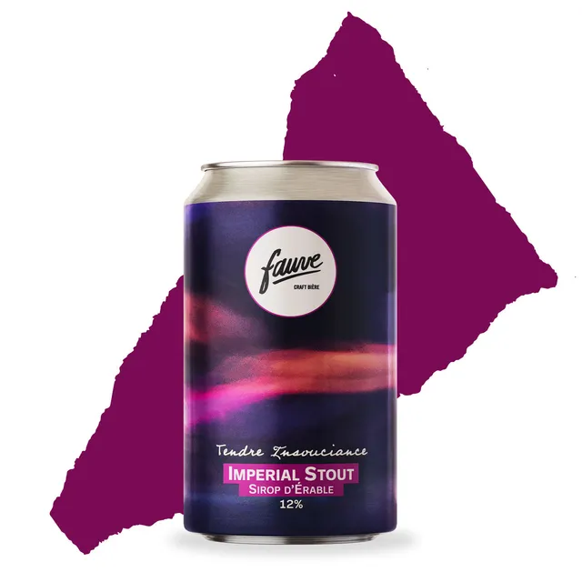 Fauve Tendre Insouciance imperial stout boks 33 cl lønn