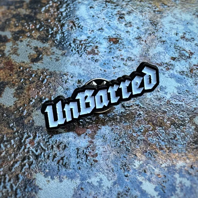 Unbarred Brewery Pin Badge pins klassisk logo
