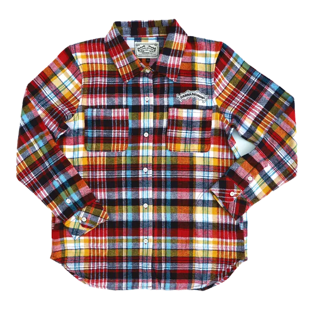 Sierra Nevada Plaid flanellskjorte dame rutet bomull