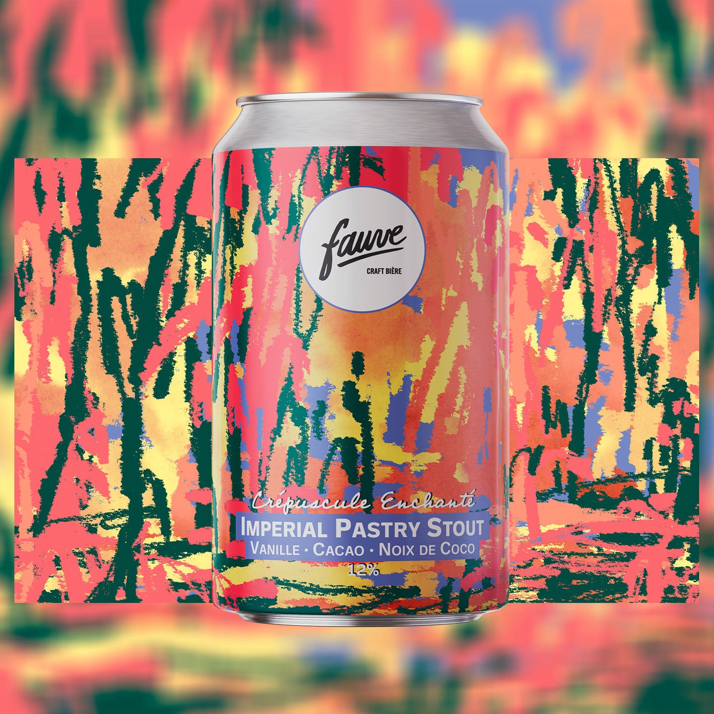 Fauve Crepuscule Imperial Stout 33cl 12% vanilje
