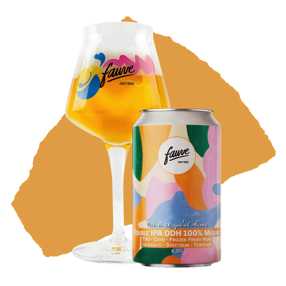 Fauve Oui à ce qu'il Aime double IPA øl boks 33 cl mosaic