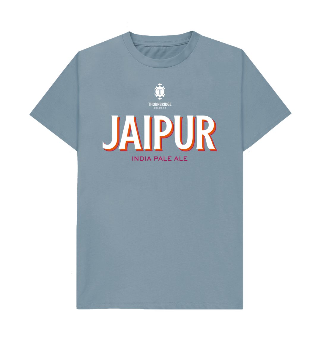 Thornbridge Jaipur t-skjorte Navy Blue økologisk