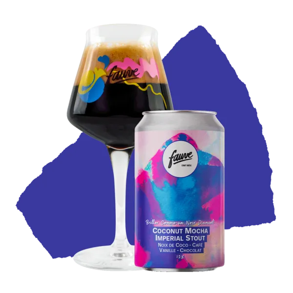 Fauve Briller Comme un Noir Diamant Stout boks 33cl 12% kakao
