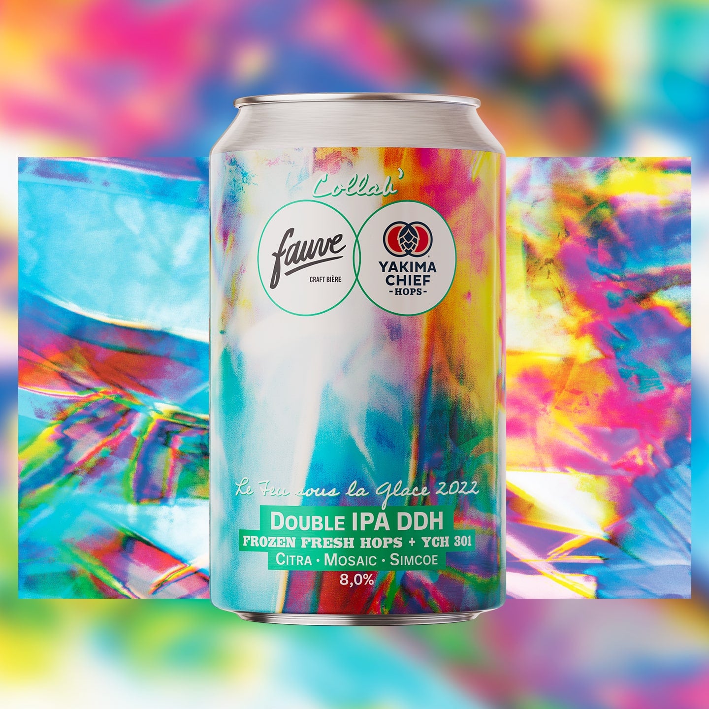 Fauve Le Feu Sous la Glace DIPA boks 33cL humle