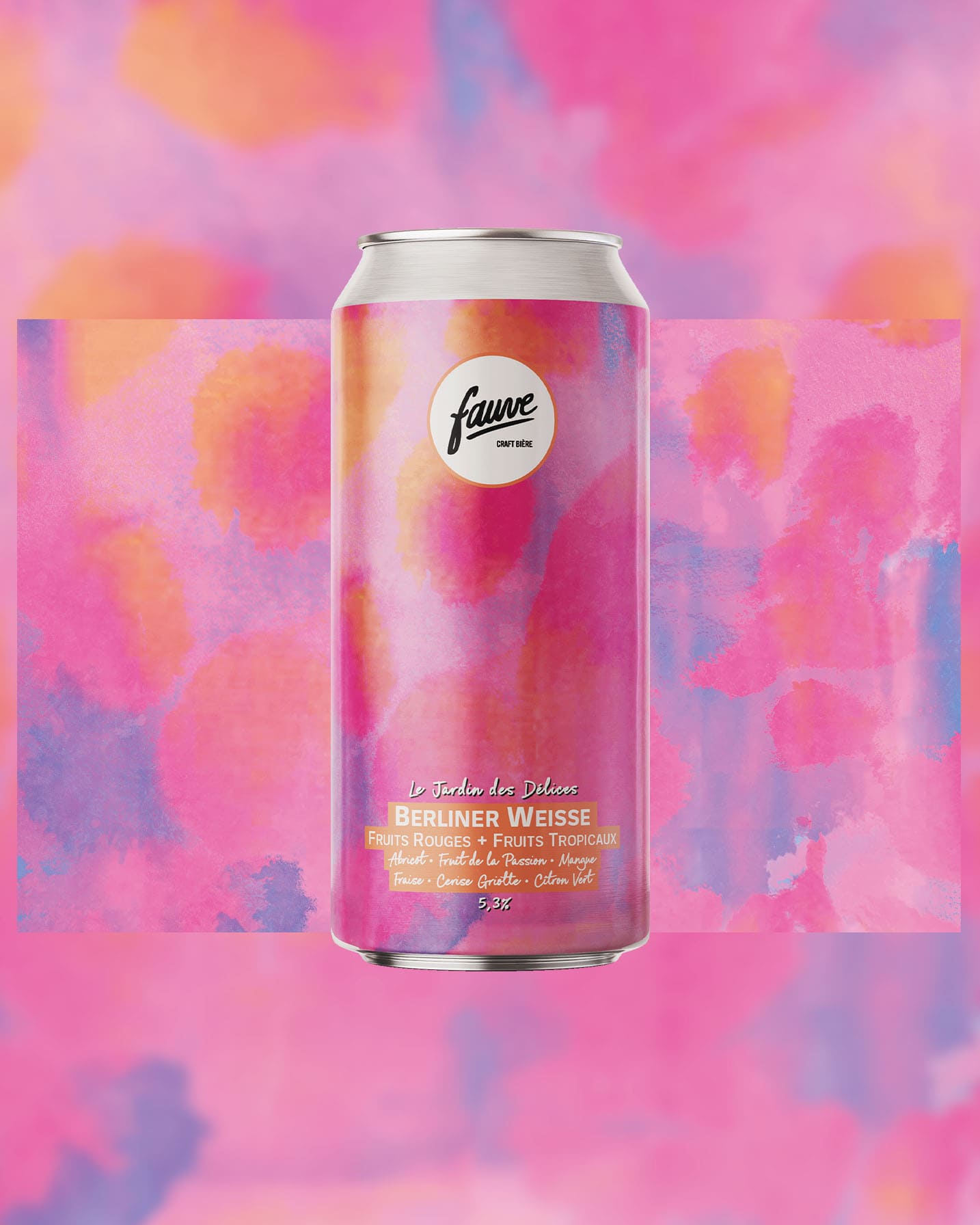 Fauve Jardin des Délices berliner weisse øl 44 cl 5,3 %