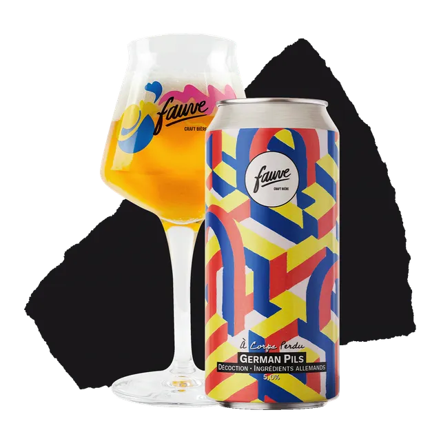 Fauve À Corps Perdu German Pils øl boks 44cl 5,0% crisp