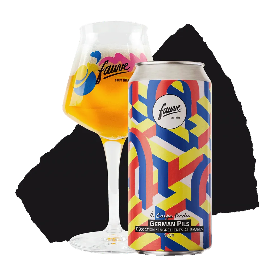 Fauve À Corps Perdu German Pils øl boks 44cl 5,0% crisp