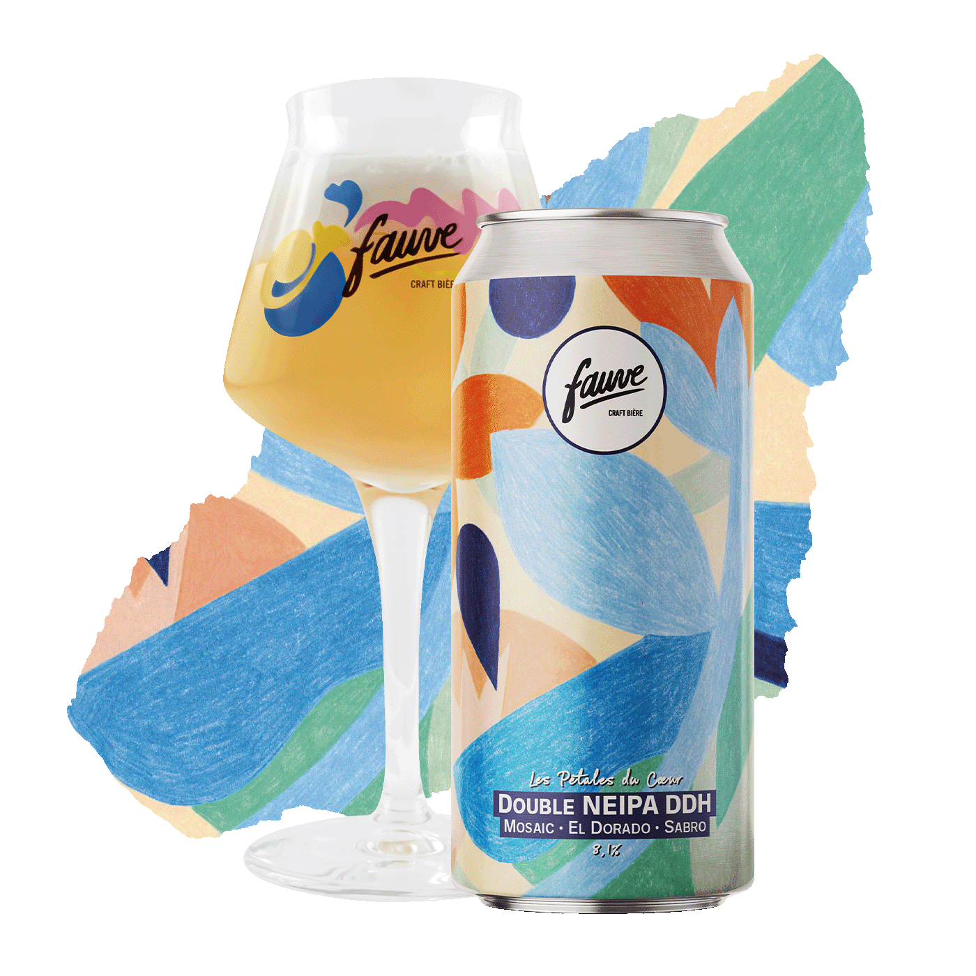 Fauve Les Pétales du Coeur NEIPA øl 44 cl kokos