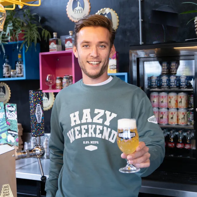 Vanderstreek Hazy Weekend genser grønn M bomull