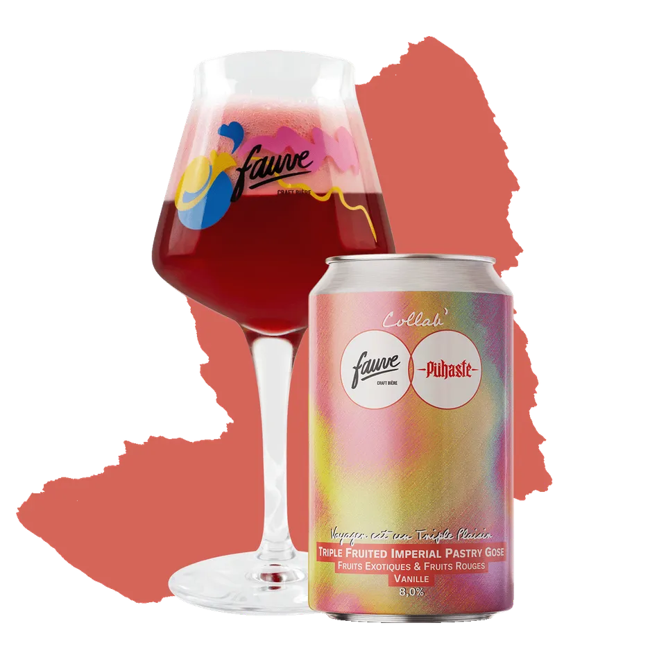 Fauve Voyager Triple Plaisir Gose øl 33 cL 8 prosent frukt