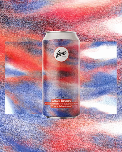 Fauve Douce France helles øl 44 cl boks fransk