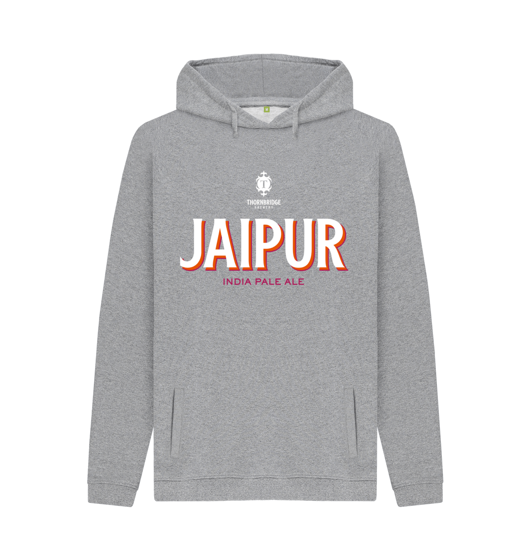 Thornbridge Jaipur hettegenser svart L økologisk bomull
