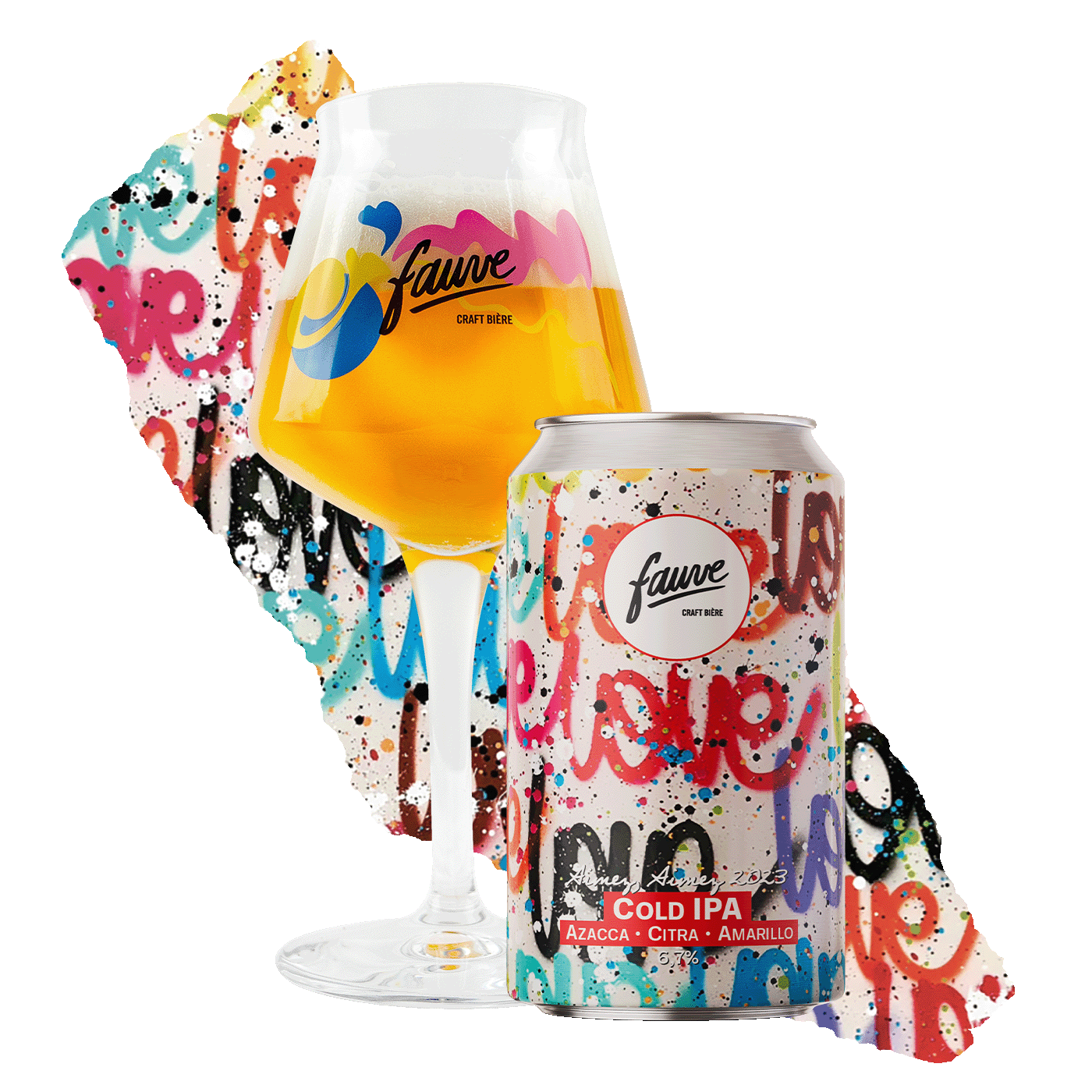 Fauve Aimez, Aimez Cold IPA øl 33 cl boks sitrus
