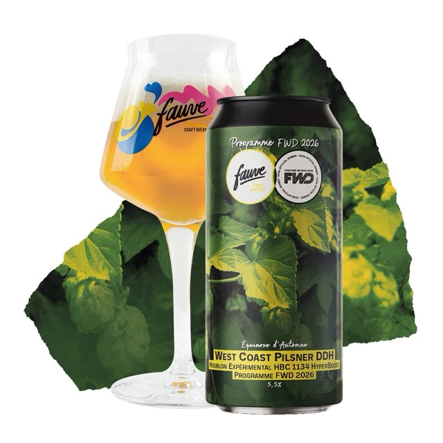 Fauve Équinoxe d'Automne pilsner boks 44cL 5,5%