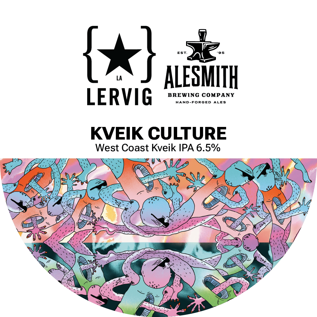 Lervig Kveik Culture Alesmith boks øl fruktig