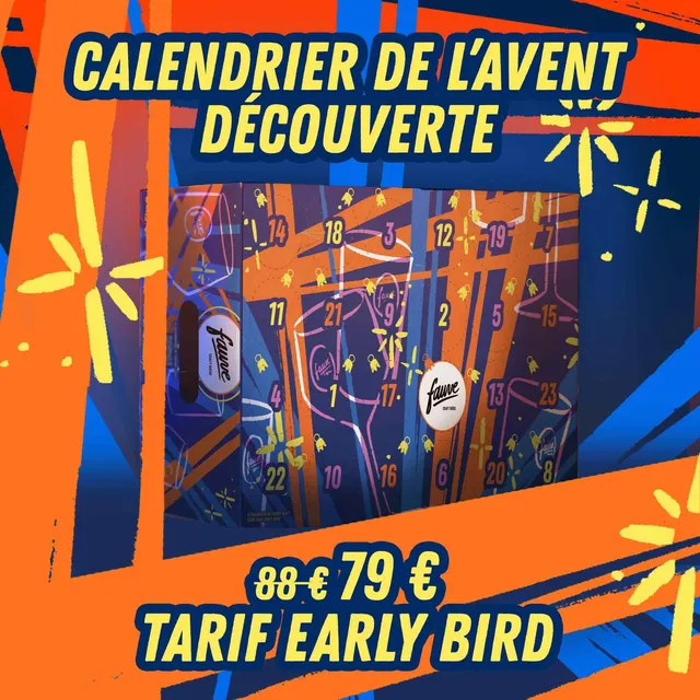 Fauve Adventskalender 2026 ølkalender 20 boks Oppdagelse