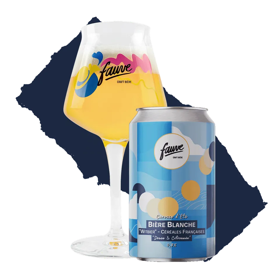 Fauve Caresse d’Été witbier boks 33cL 4,8% sitrus