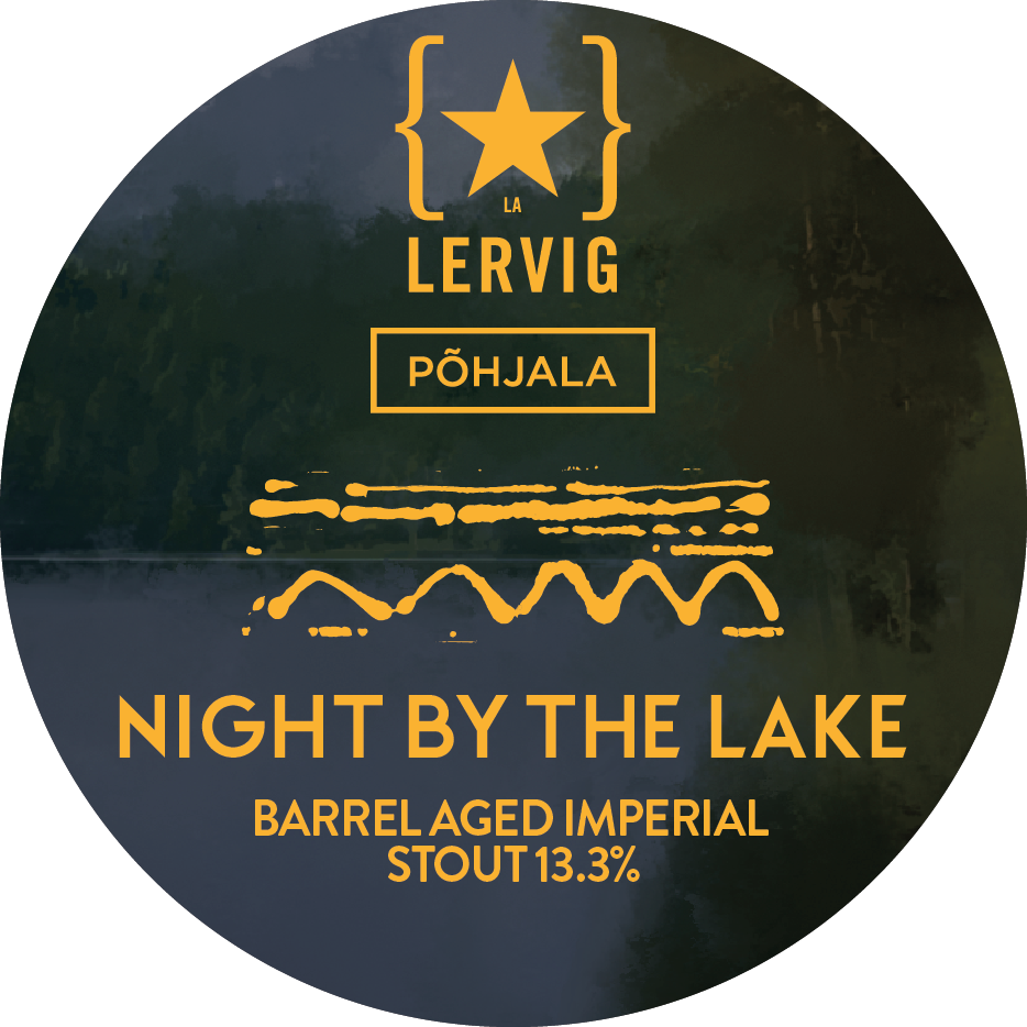 Lervig Night by the Lake porter øl boks 33 cl mørk