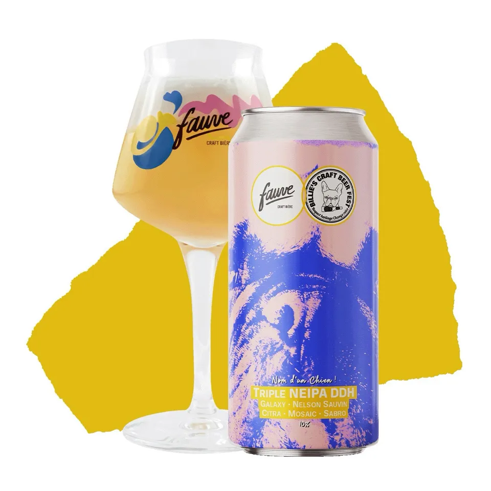 Fauve Nom d'un Chien triple NEIPA boks 44cL 10%