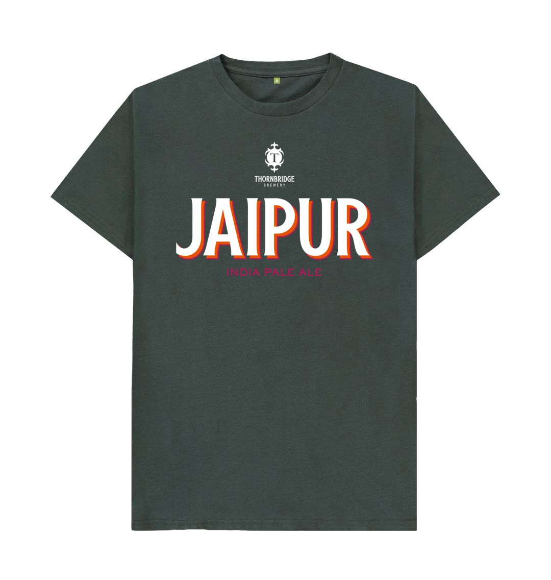 Thornbridge Jaipur t-skjorte Navy Blue økologisk