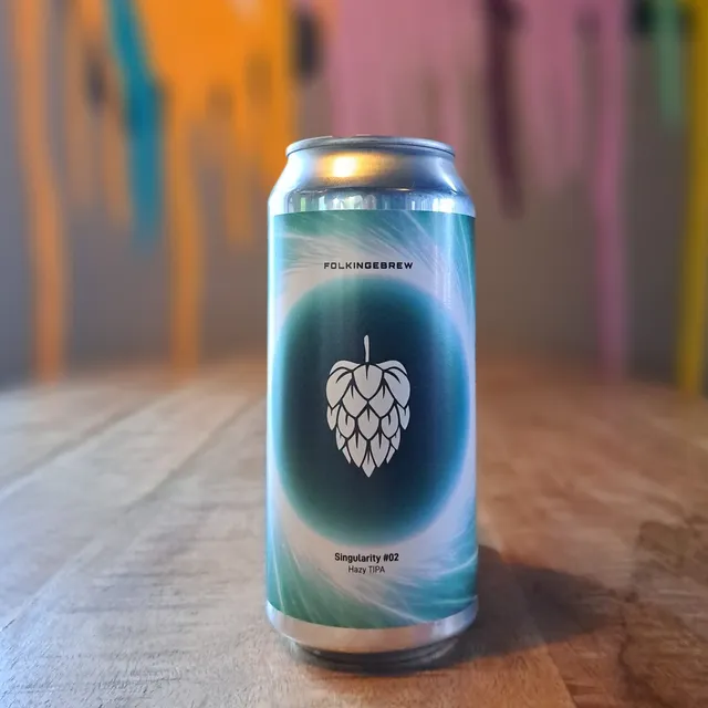 Folkingebrew Singularity #02 hazy triple IPA øl