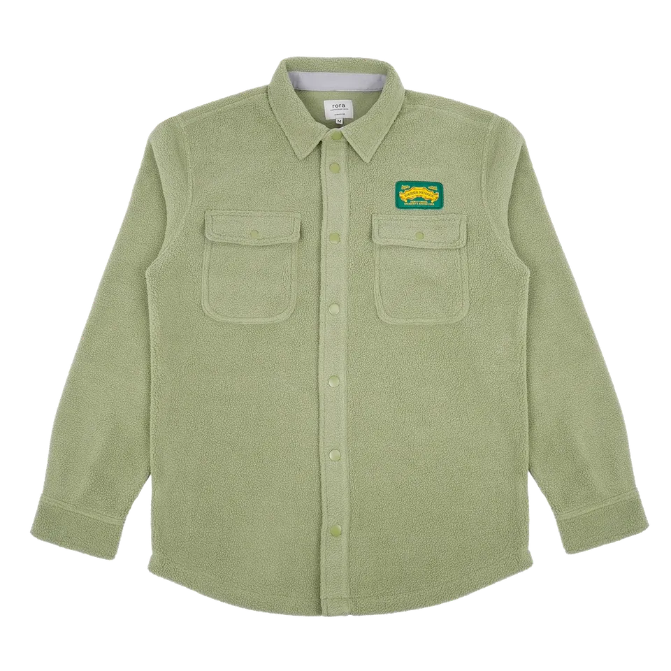 Sierra Nevada Heritage Wordmark fleece skjortejakke varm