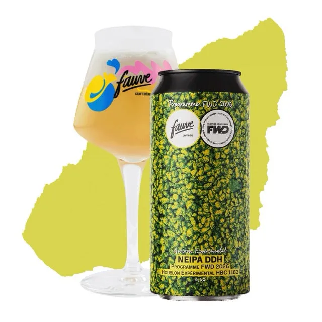 Fauve Horizon Expérimental NEIPA boks 44 cl HBC 1183