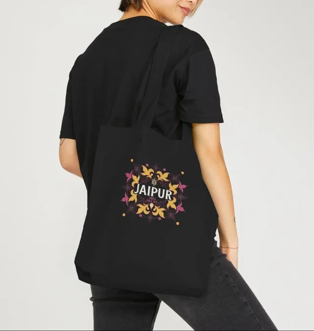 Thornbridge Jaipur Birthday tote svart