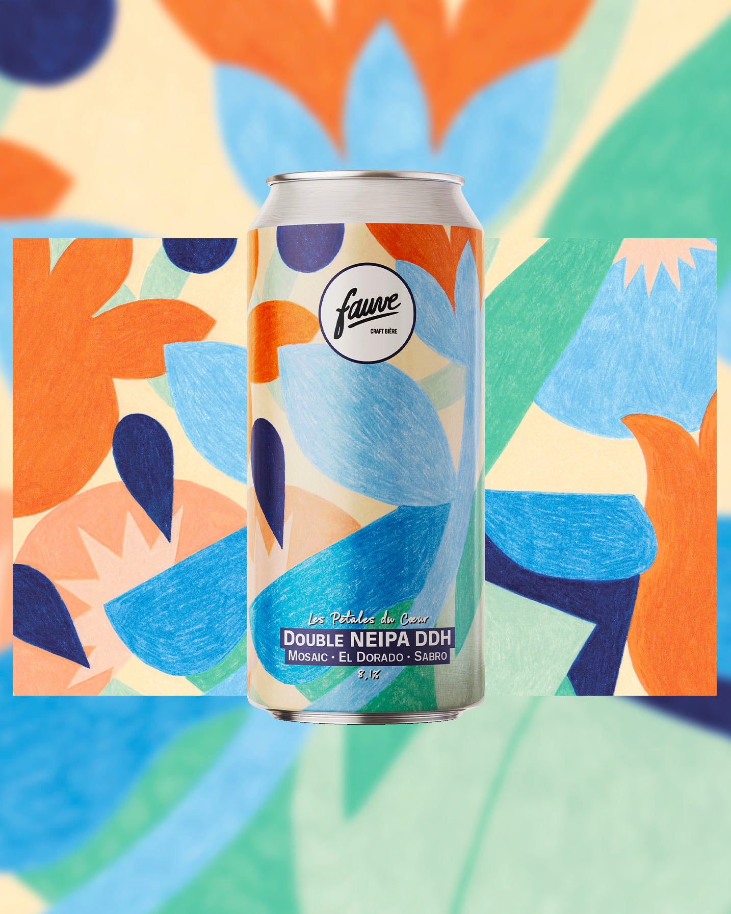Fauve Les Pétales du Coeur NEIPA øl 44 cl kokos