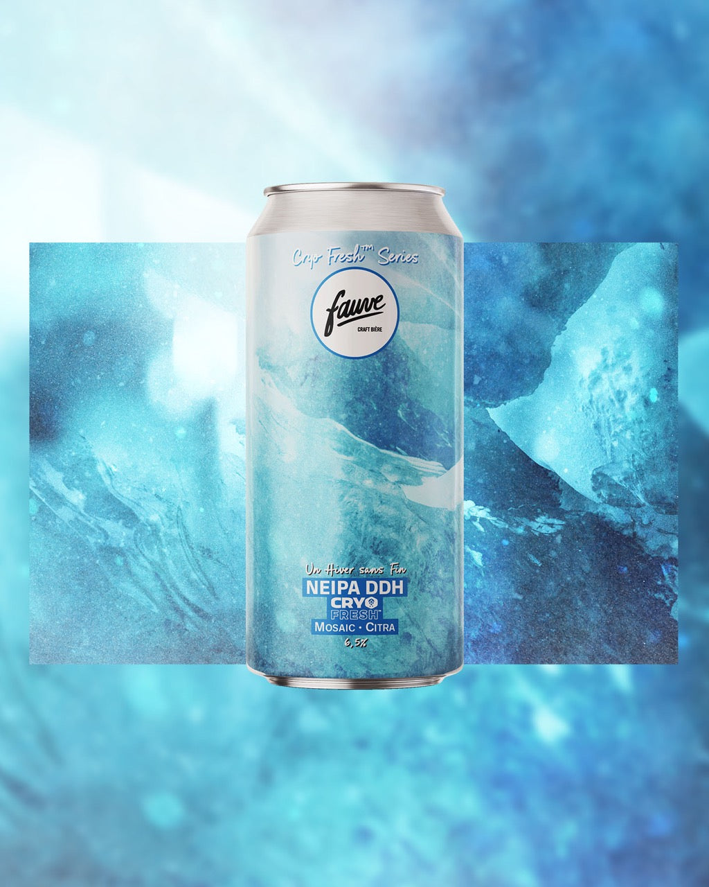 Fauve Un Hiver sans Fin øl 44 cl boks 6,5 prosent