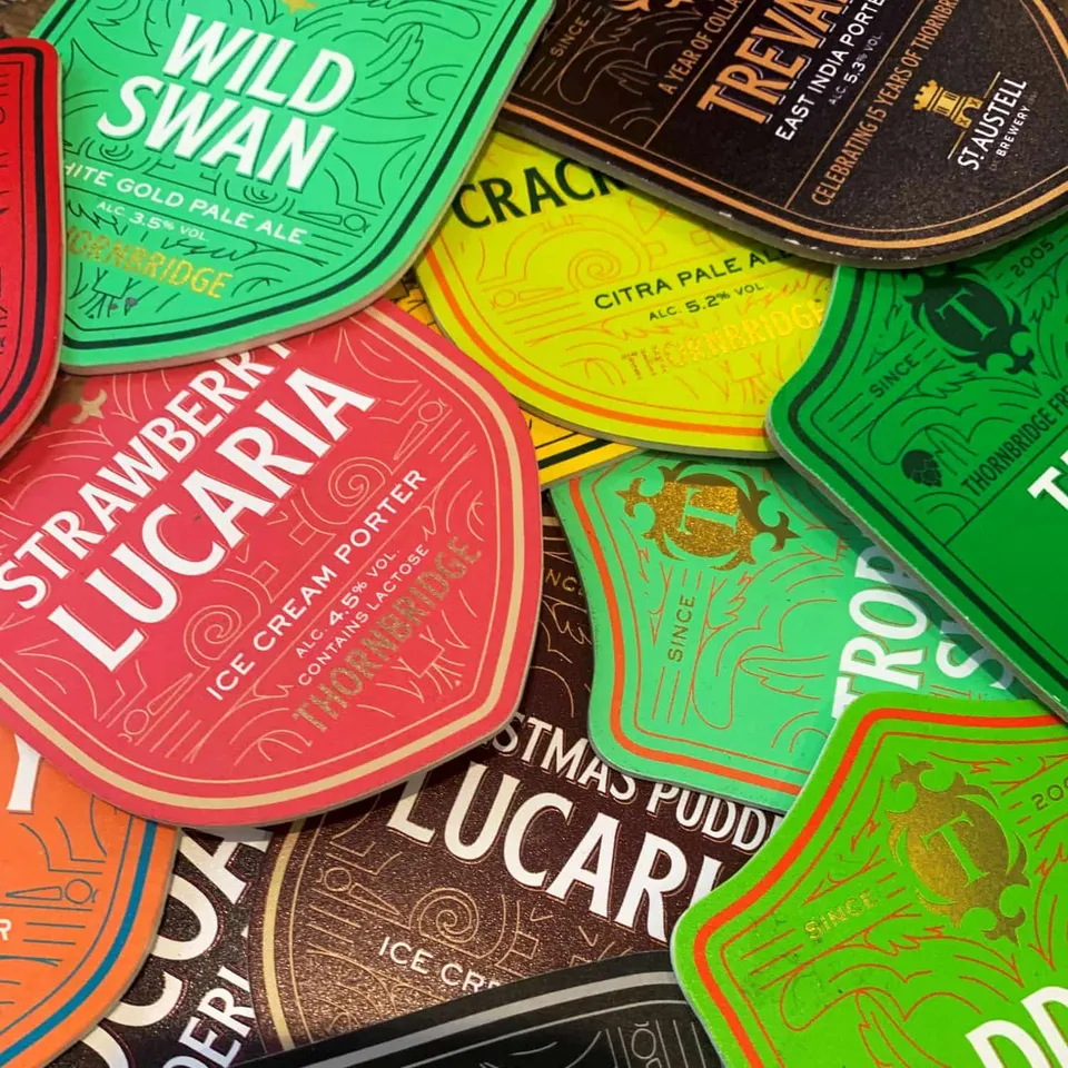 Thornbridge pump clip ølskilt til kran tilfeldig