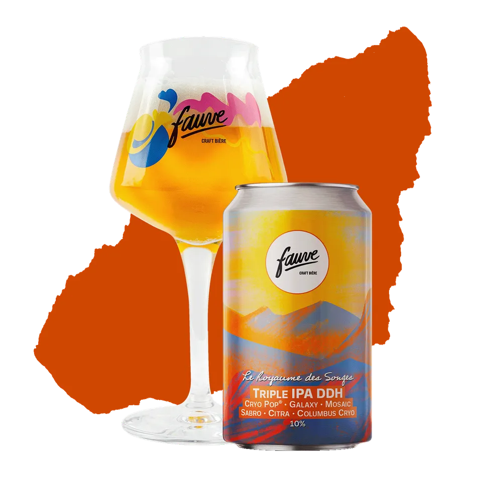 Fauve Le Royaume des Songes Triple IPA øl boks 33cL 10%