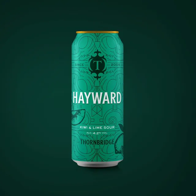 Thornbridge Hayward sour øl boks 440 ml 4,2 prosent