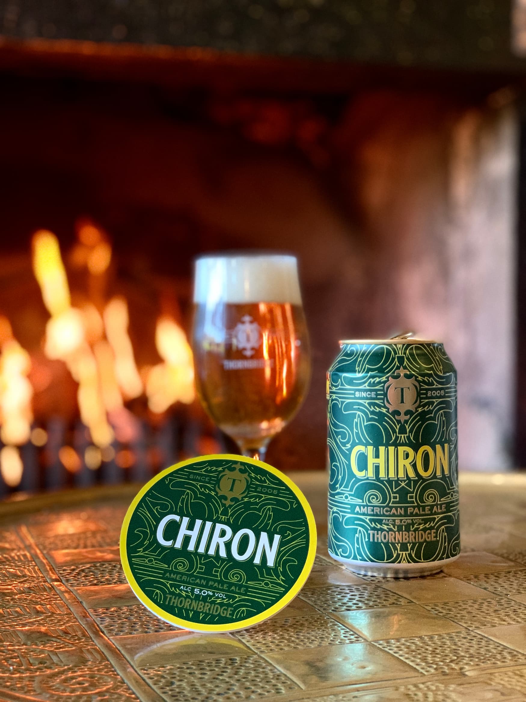Thornbridge Chiron pale ale boks 5,0 prosent furu