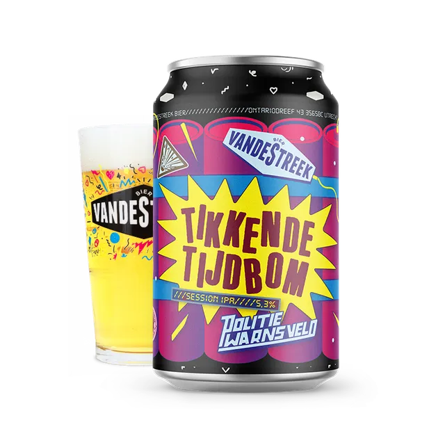 Vanderstreek Tikkende Tijdbom IPA øl boks 33cl