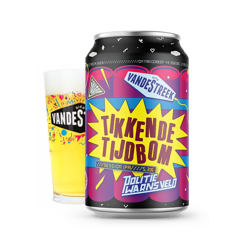 Vanderstreek Tikkende Tijdbom IPA øl boks 33cl