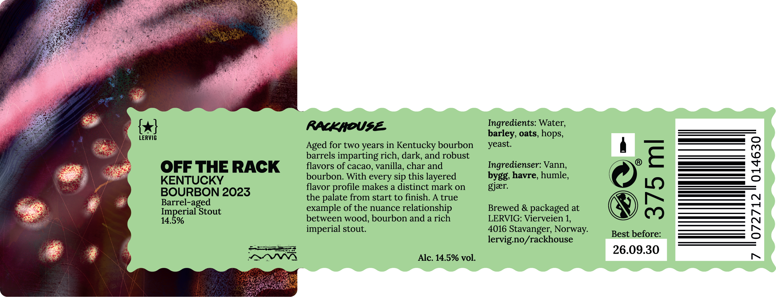 Lervig Off The Rack Kentucky Bourbon 2023 stout fatpreget