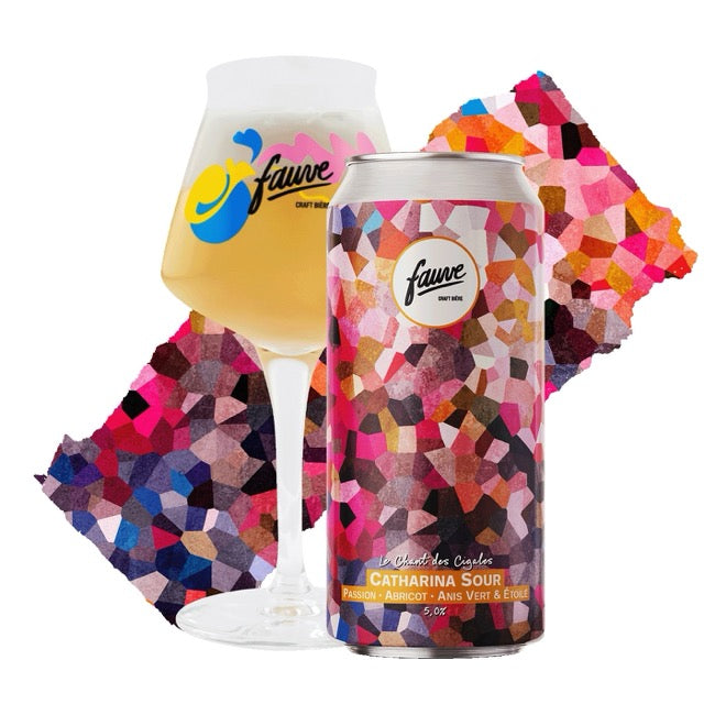Fauve Le Chant des Cigales sour øl boks 44cL 5,0%