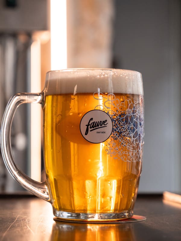 Fauve Chope seidel ølglass 50 cl enkelt