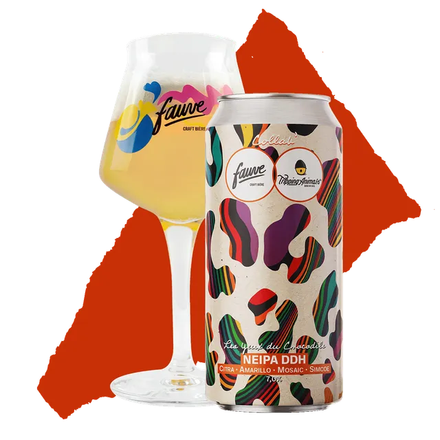 Fauve Les Yeux du Crocodile NEIPA boks 44 cl 7 %