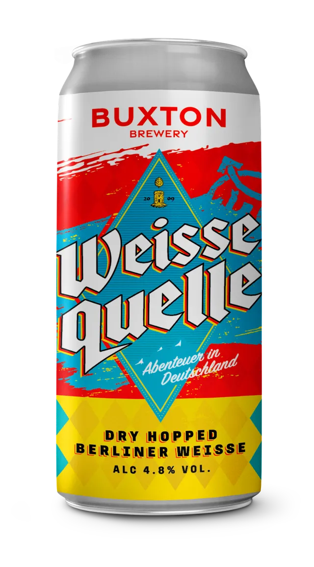 Buxton Weisse Quelle sour øl boks sitrus