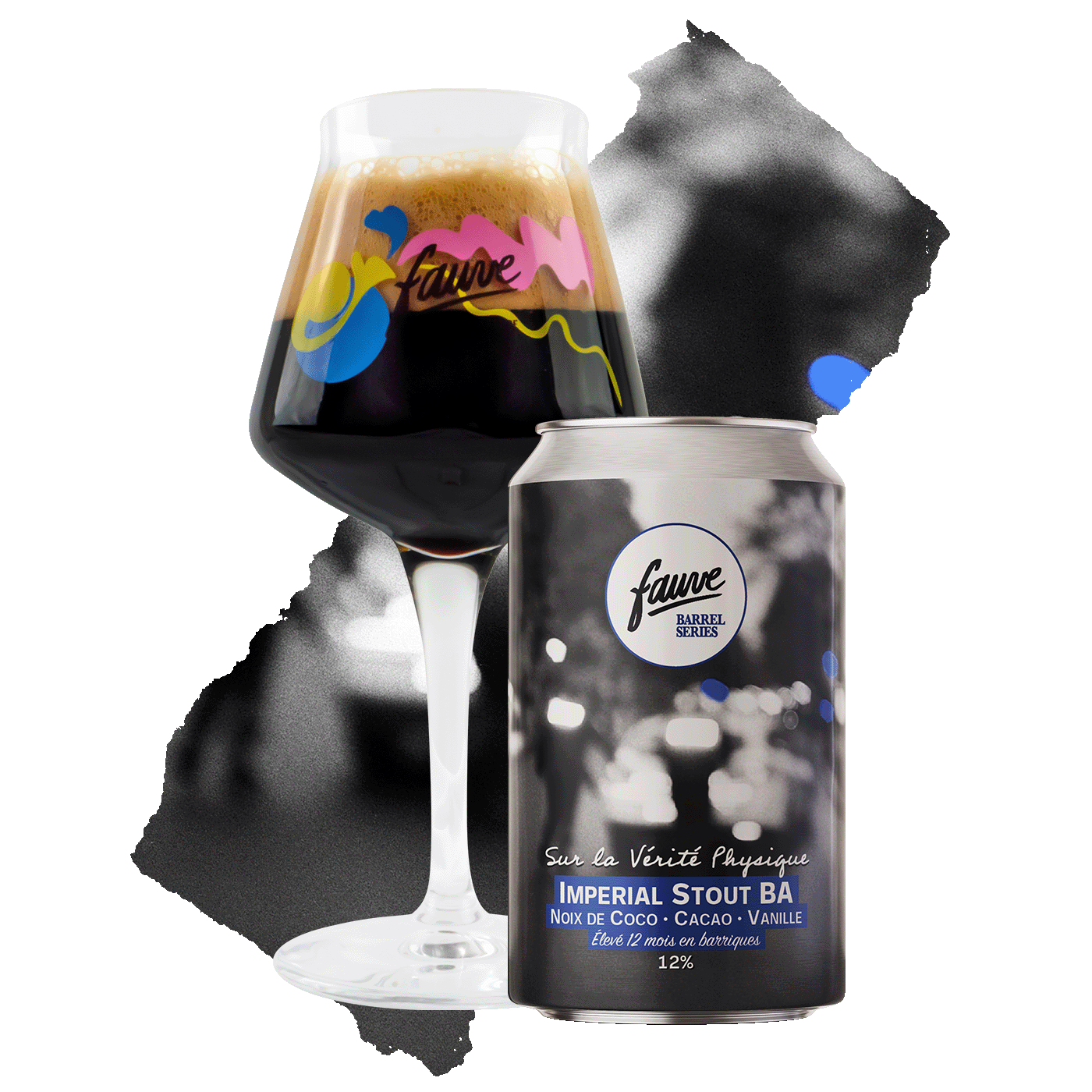 Fauve Sur la Vérité Physique stout boks 33 cl kokos