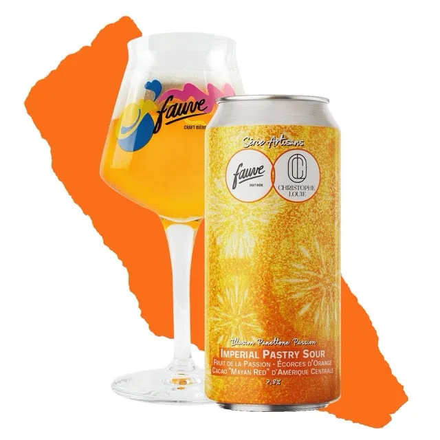 Fauve Illusion Panettone Passion sour øl 44cL pasjon
