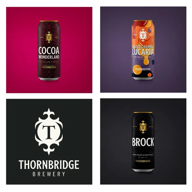 Thornbridge Into The Dark stout & porter kasse 12 boks