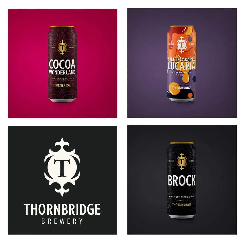 Thornbridge Into The Dark stout & porter kasse 12 boks