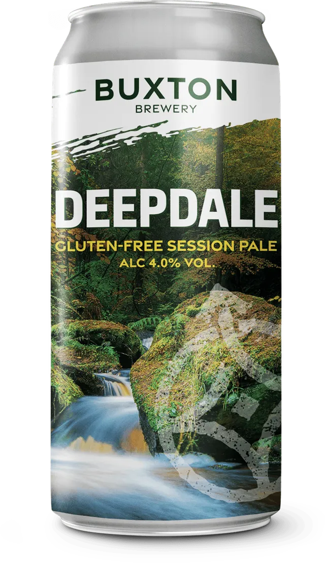 Buxton Deepdale Pale Ale øl boks glutenfri 4,0 prosent