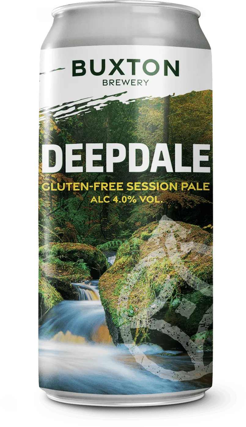Buxton Deepdale Pale Ale øl boks glutenfri 4,0 prosent